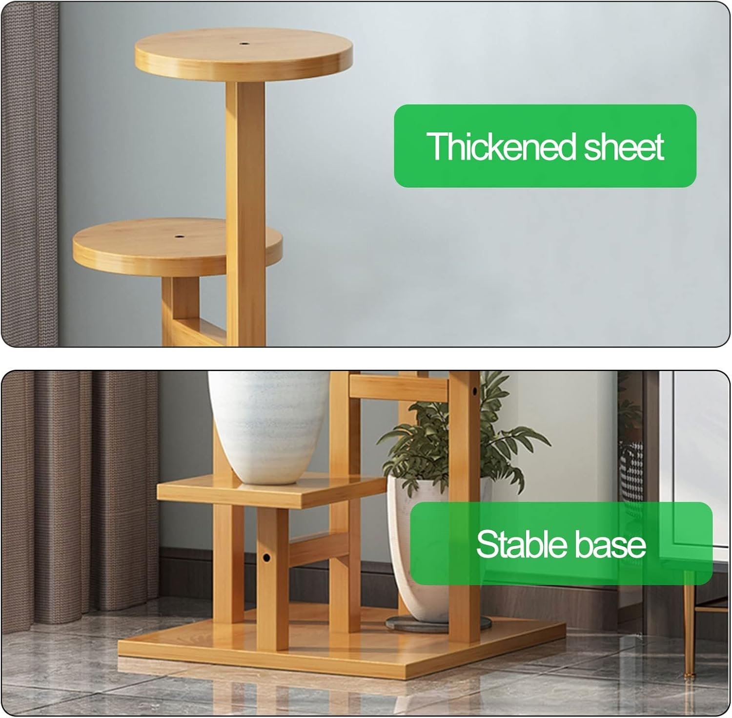 5 tier wooden flower plant stand for living room, office, balcony 5 tier wooden flower plant stand for living room, office, balcony