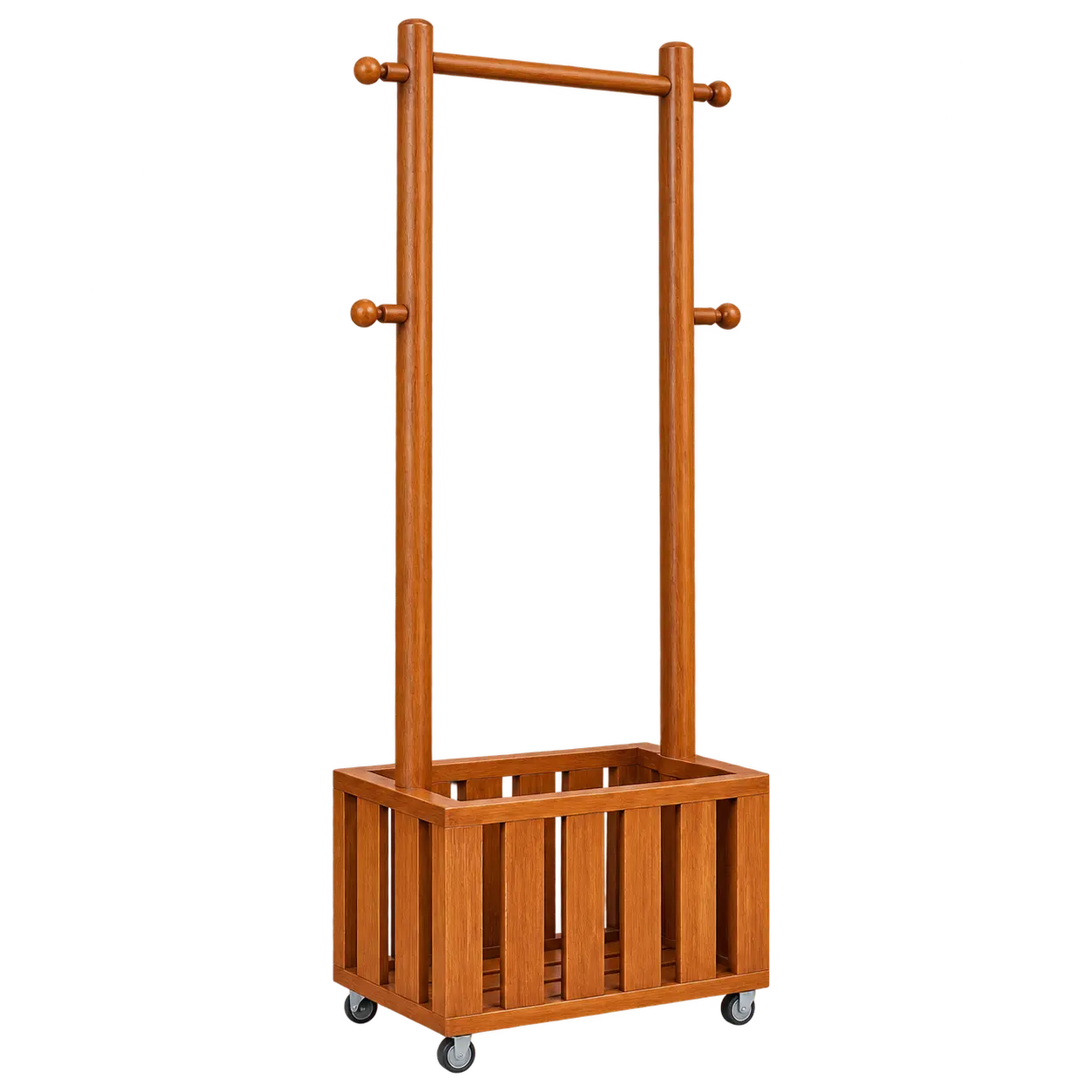wooden clothes hanger stand with wheels 1 wooden clothes hanger stand with wheels 1