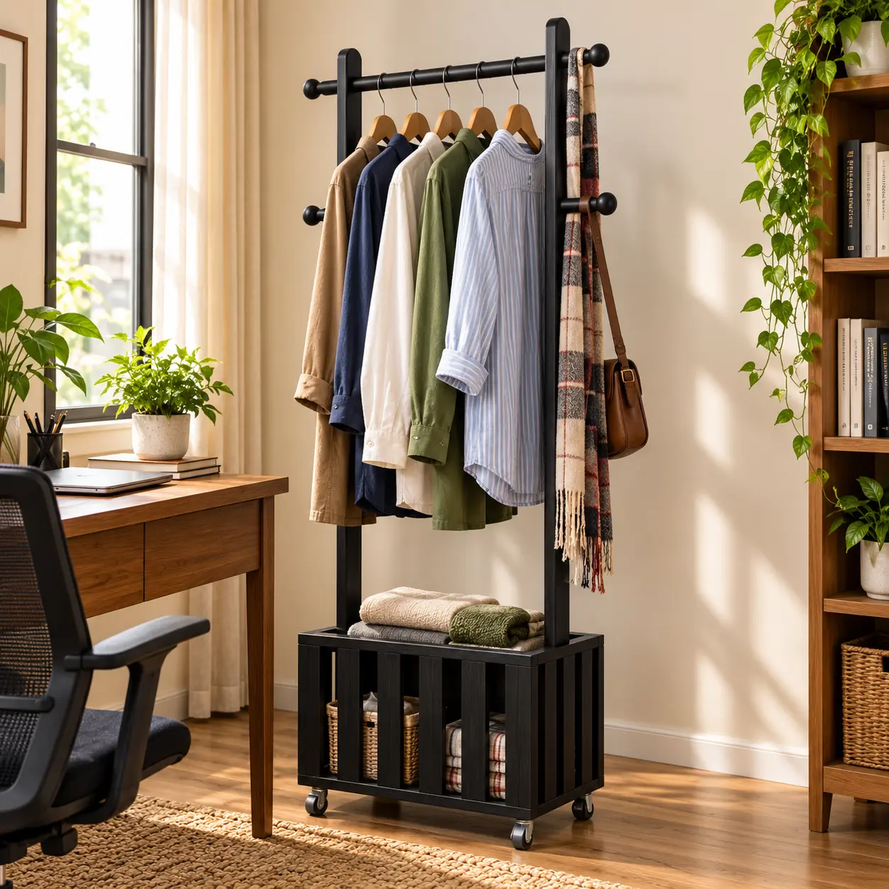 wooden clothes hanger stand with wheels 5 wooden clothes hanger stand with wheels 5