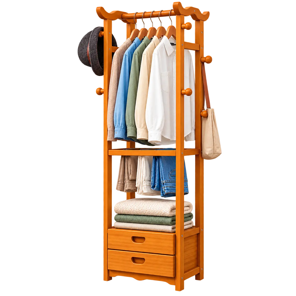 wooden multi purpose alna with storage shelves 1 wooden multi purpose alna with storage shelves 1